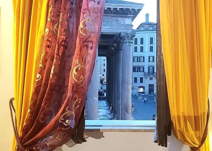 L'antica Dimora Con Splendida Vista Sul Pantheon Апартаменты Рим